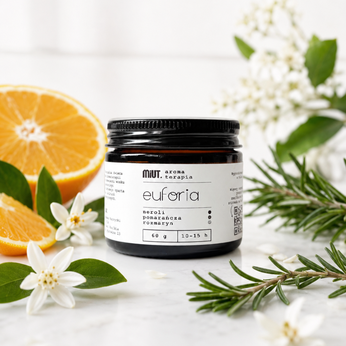 EUFORIA mała świeca do aromaterapii