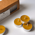 Tealights z wosku pszczelego