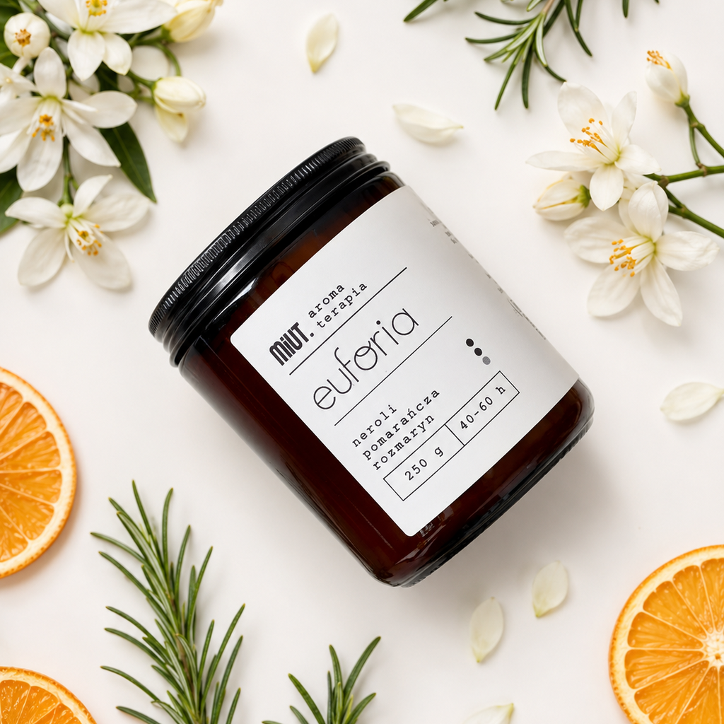 EUFORIA duża świeca do aromaterapii
