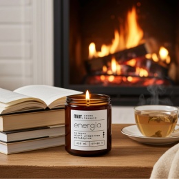 Świeca aromaterapeutyczna ENERGIA 250g