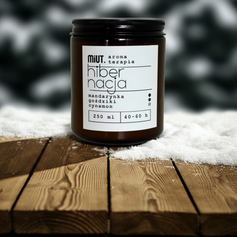 Świeca aromaterapeutyczna HIBERNACJA 250g