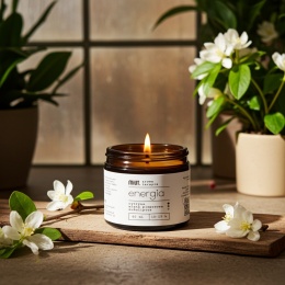 Świeca do aromaterapii 60g ENERGIA