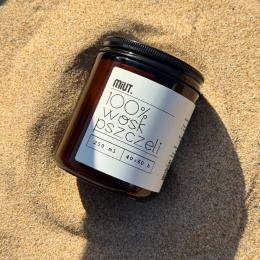 Świeca z wosku pszczelego 250 g