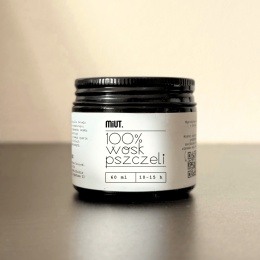 Świeca z wosku pszczelego 60g